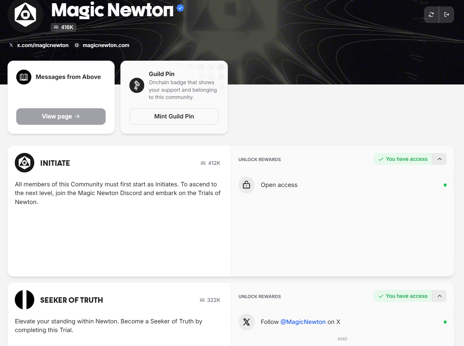 交互教程 | Magic Newton为Kaito福利加码